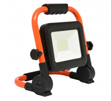 LED reflektor 30W, 1800Lm s lithiovou baterií, stojanem a madlem 